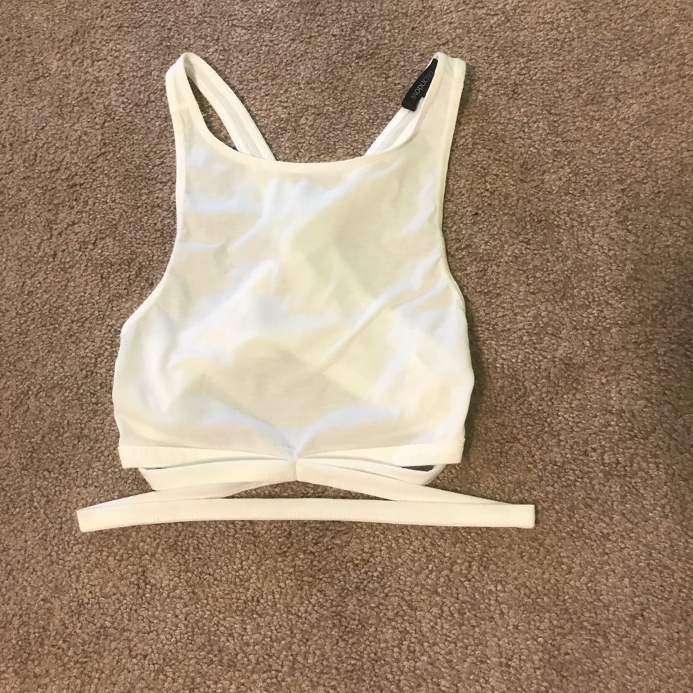 Strappy crop top